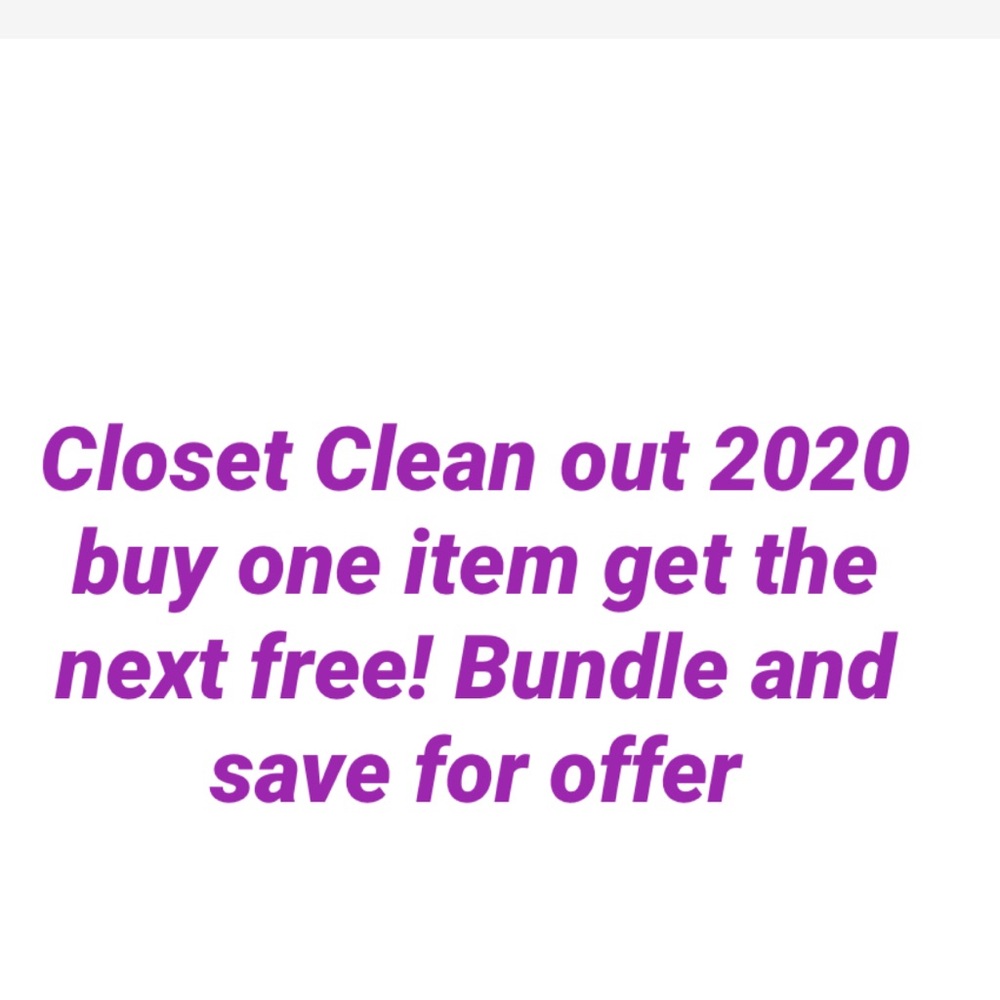 Closet clean out